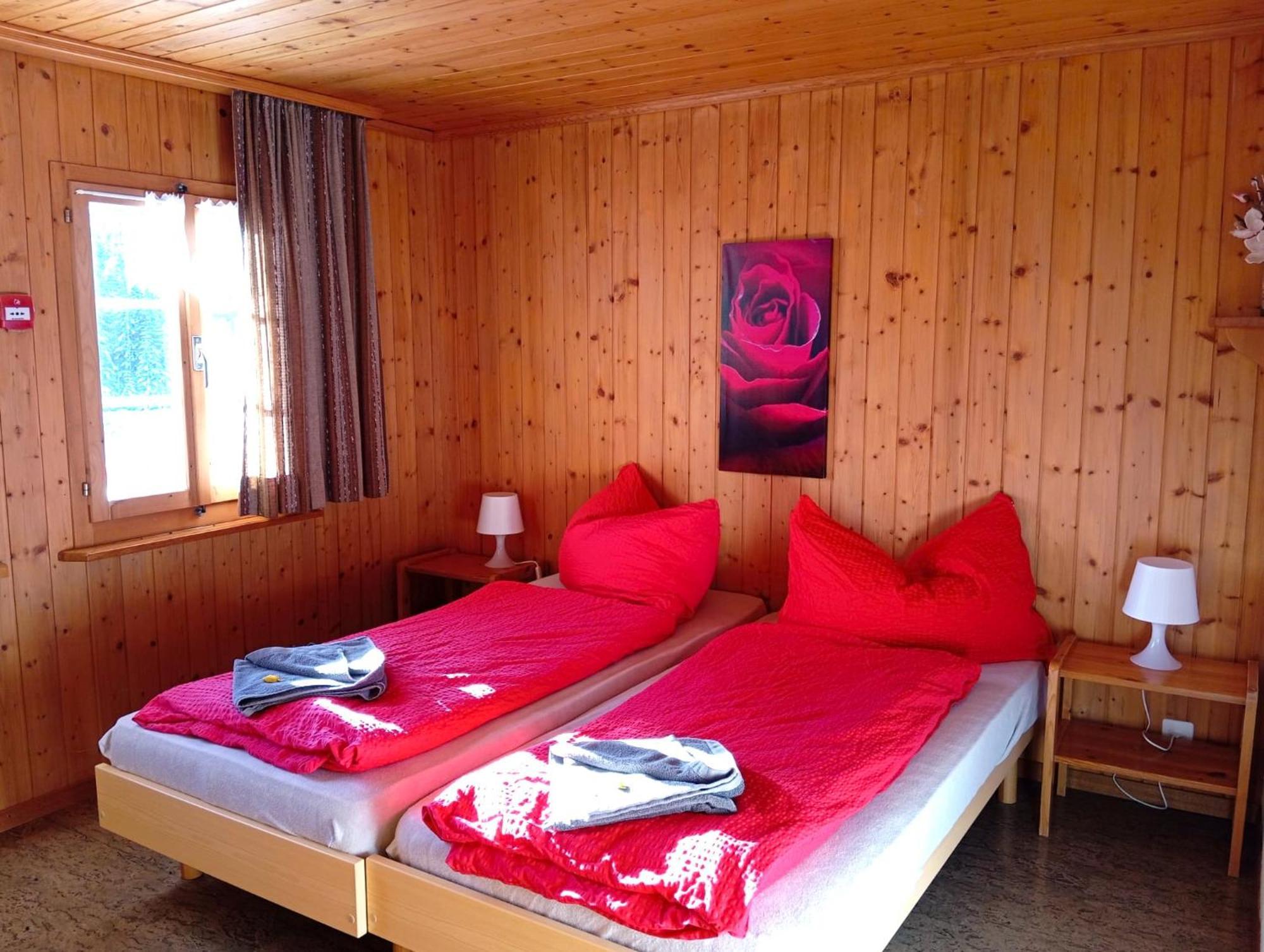 Chambre Double Doppelzimmer Camping Jaunpass Boltigen Exteriér fotografie